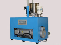 Vacuum pump is equipped in compact design.