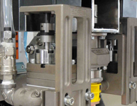 Accurate metering by precision gear pumps.